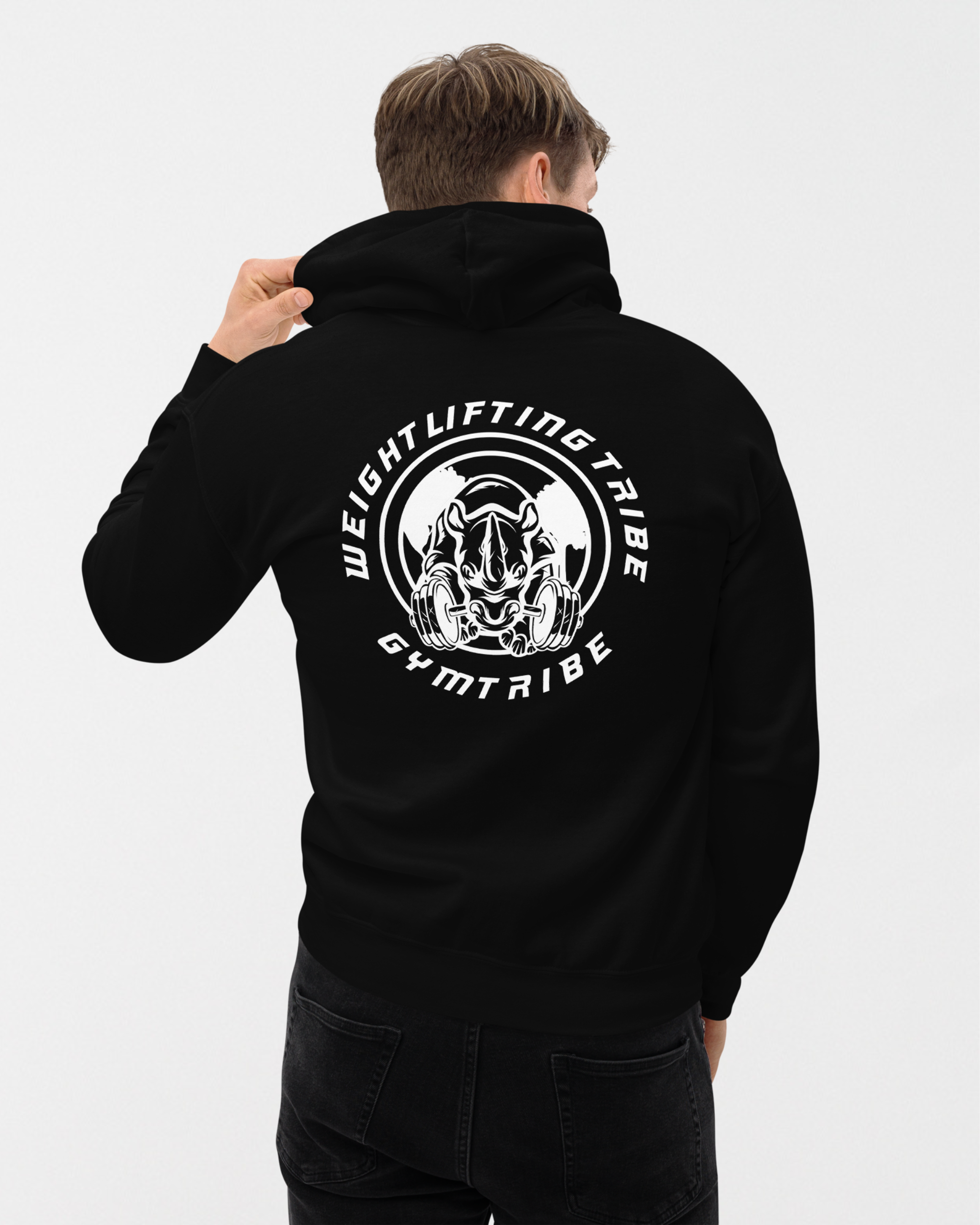 RHINO SPORTS HOODIE - WEIGHTLIFTING TRIBE