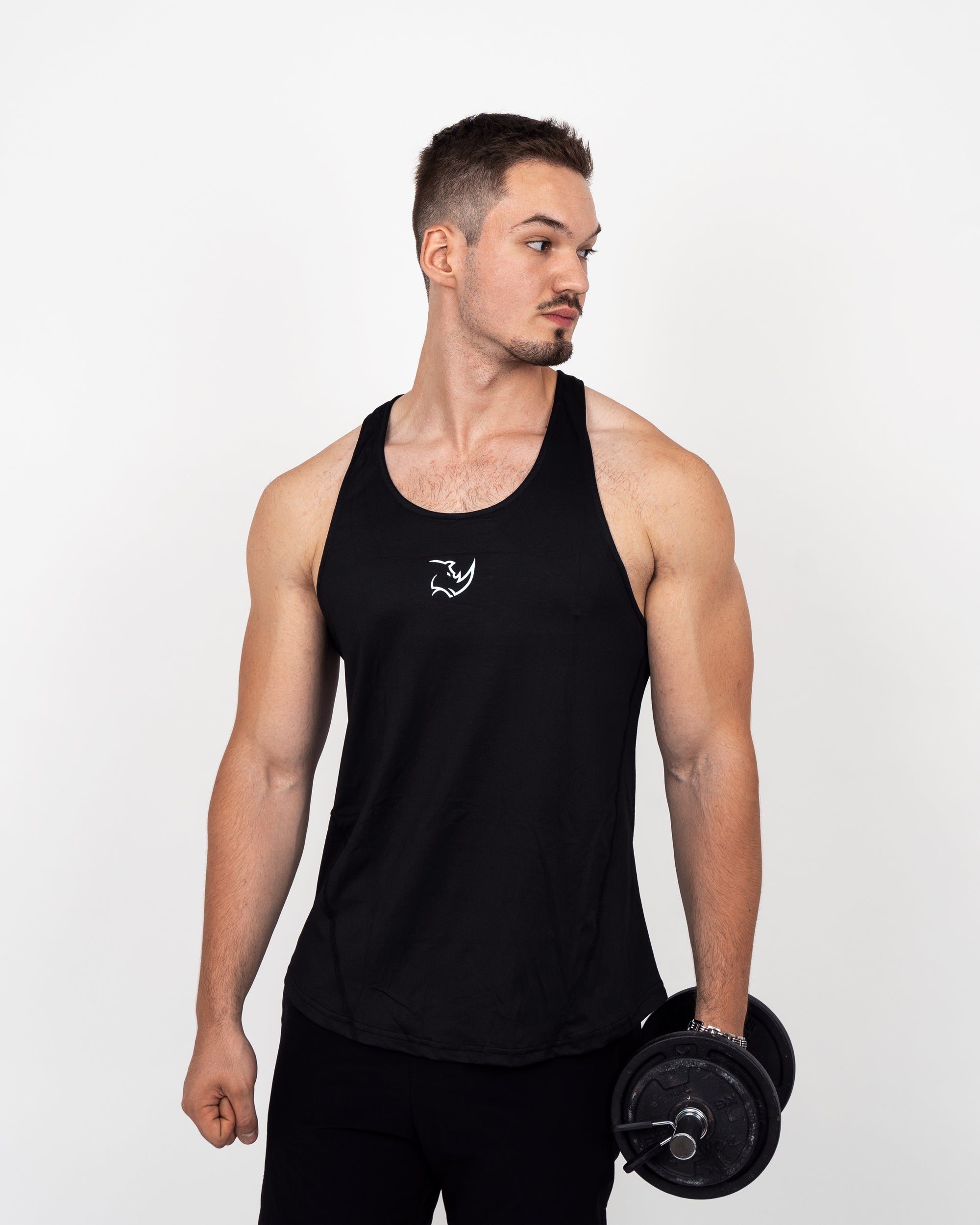 RHINO TANK TOP - BLACK