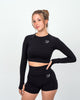 SEAMLESS SHORTS - BLACK