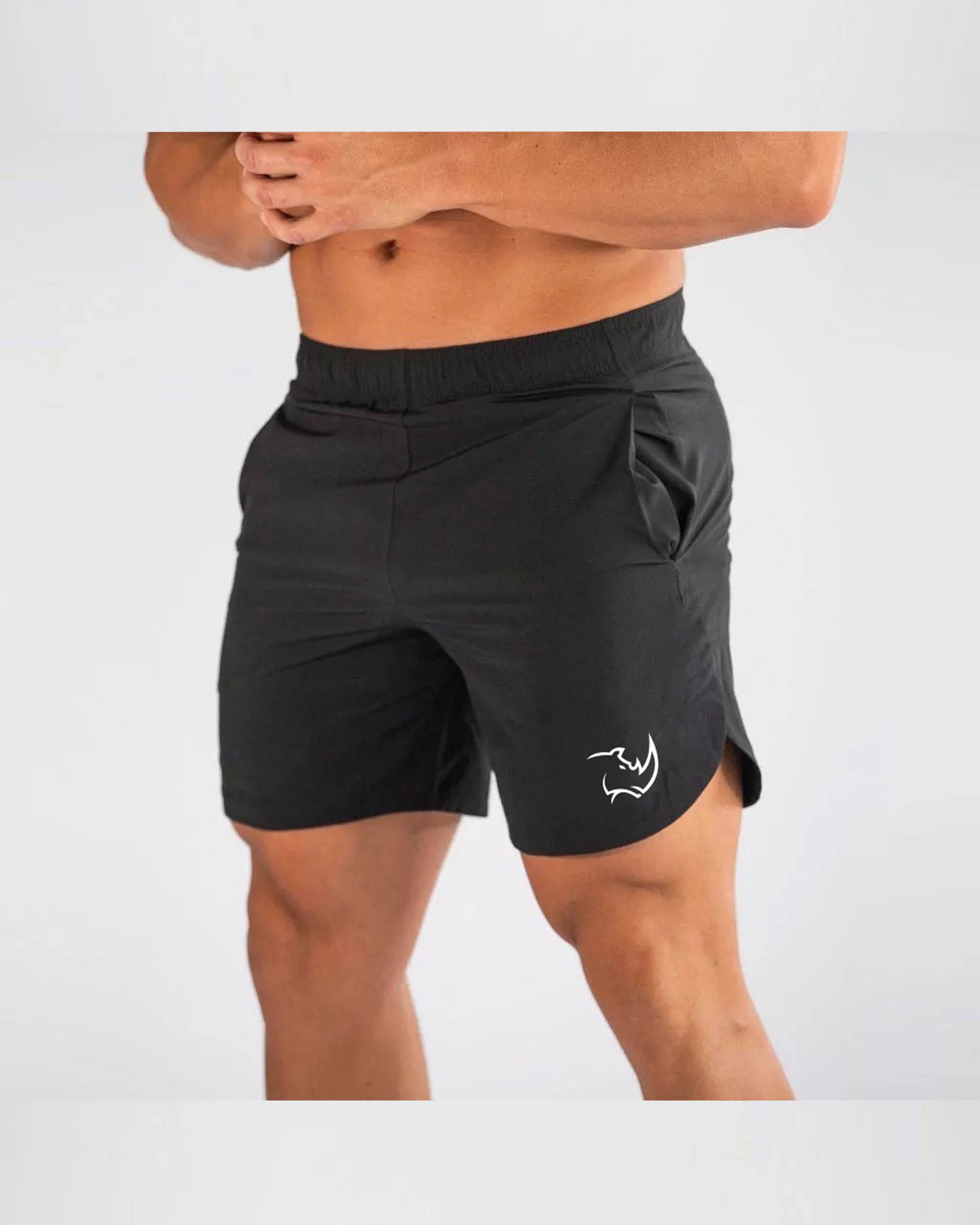 RHINO ACTIVE SHORTS - BLACK