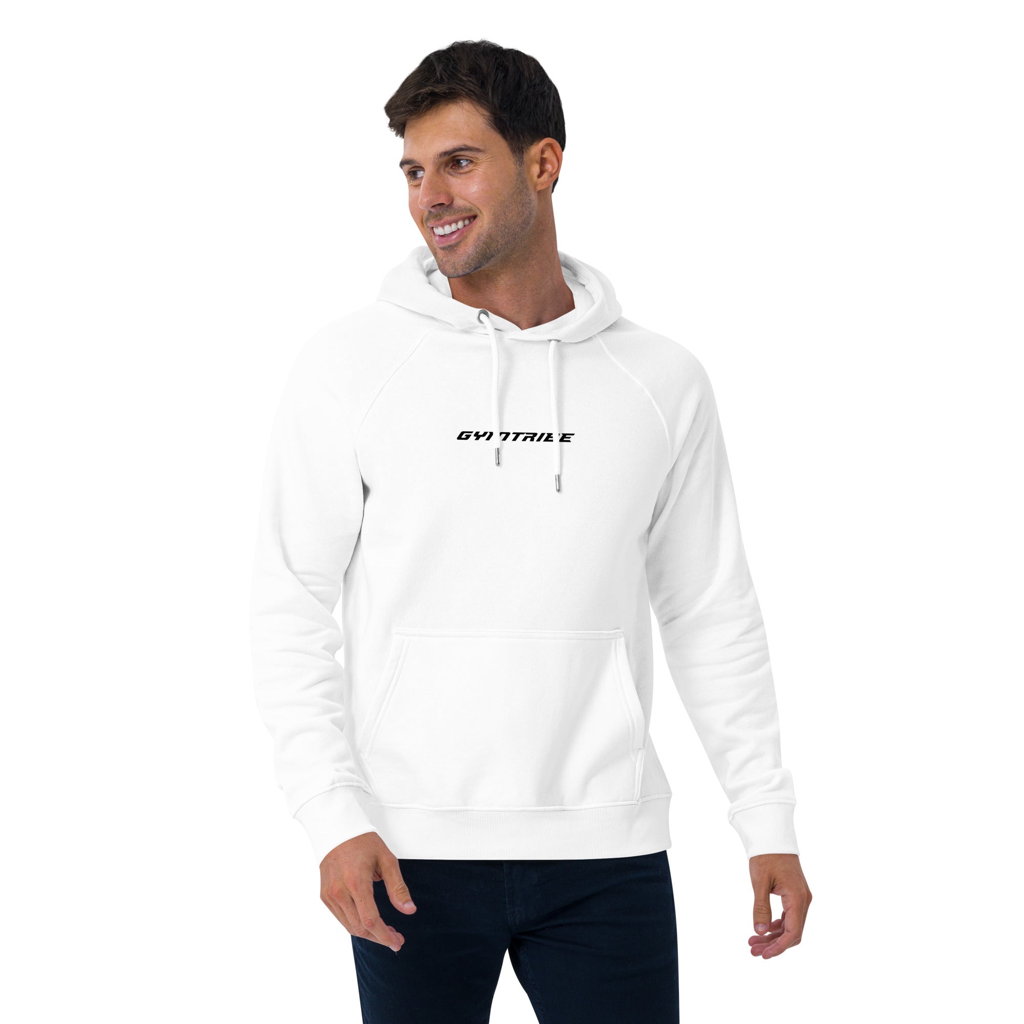 RHINO SPORTS HOODIE WEIGHTLIFTING TRIBE - WHITE